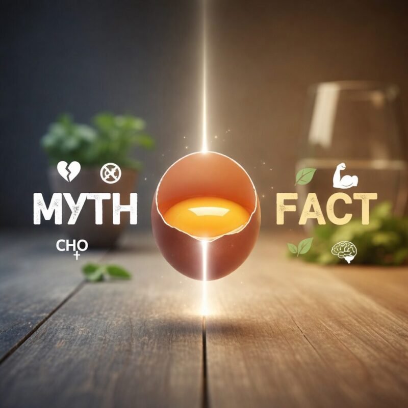 Egzaa , Egg Myths vs Facts Comparison
